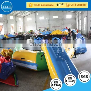 Plastic Bungee Trampoline Sale Made in China thumbnail-1