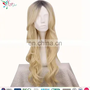 Styler Brand Wholesale Cheap Long Blonde Cosplay Wig thumbnail-1