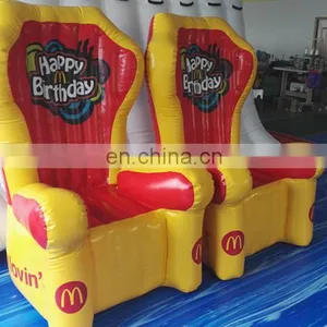 Funny Inflatable Furniture Party Event Inflatable Birthday Chair thumbnail-2