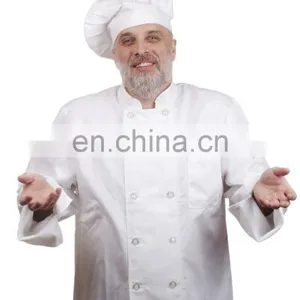 High Quality Custom Logo Printed Chef Coat thumbnail-6