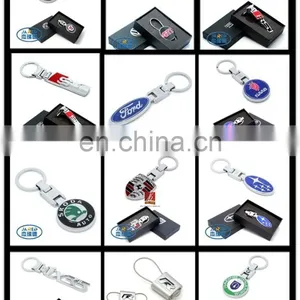 Accept Small Quantity Metal Crafts Zinc Alloy Car Logo Keychain for Guys thumbnail-2