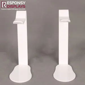 Counter White Customized Acrylic Earphone Display Holder thumbnail-4