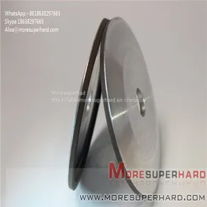 CBN Resin Bond Wheel / Diamond Resin Grinding Wheel 800 Grit For Wood Cutting Blades Alisa@moresuperhard.com thumbnail-1