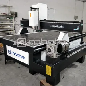 Heavy Duty 3D Wood CNC Machine 4x8 Feet CNC Milling Machine With Rotary 4 Axis CNC Engraving Machine ATC Spindle CNC Router thumbnail-2