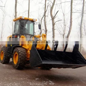2 T 4x4 Small Front Shovel Wheel Loader ZL20F With Bigger Snow Bucket thumbnail-2