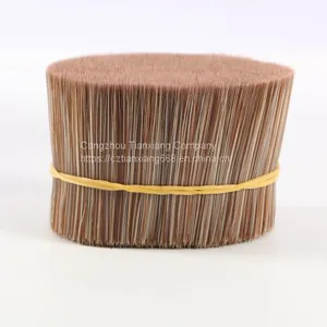SYNTHETIC HAIR FOR MAKEUP BRUSH,Synthetic Brush Filament, PBT Synthetic Makeup Brush Filament,filament for Makeup thumbnail-1