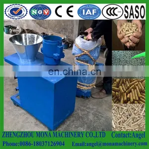 High Quality Flat Die MN200 kg Wood Pellet Machine Biomass Pellet Machine thumbnail-3