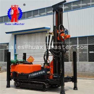 FY200 Crawler Pneumatic Water Well Drilling Rig thumbnail-1