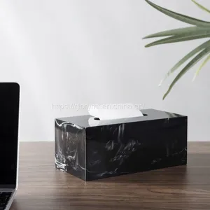 Custom Manufactures Tissue Box With Poly Resin Material thumbnail-3