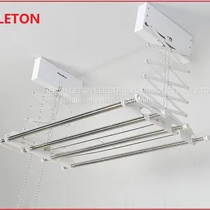 Balcony Wall Mounted Manual Clothes Hanger for Home Use thumbnail-2