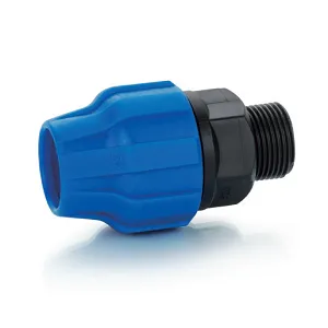 PP Compression Fitting-HDPE Compression Fitting-Hdpe Fitting-Pipe Fitting-Adaptor X MBSP thumbnail-1