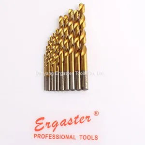 Titanium Drill Bit Set - 5-Piece, M2 High Speed Steel HSS, for Steel, Alloy and Other Hard Metals thumbnail-5