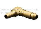 Brass Material Automotive Precision Machining For Fuel Pipe Joint High Accuracy thumbnail-2