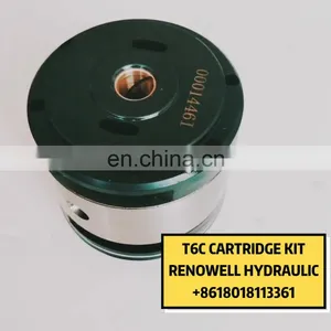 Parker Denison Replacement T6D T6E China Cartridge Kit Vane Pump T6CC T6DC T6EC T6ED thumbnail-1