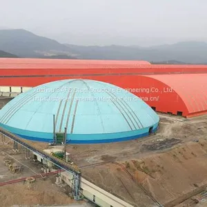 Guangdong Tapai Group Steel Structure Space Frame Dome and Barrel Storage Project thumbnail-4