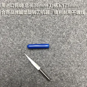 Auto Pad Rotary Blade Imported Tungsten Steel Engraving Knife Aurel Zhuoxing General Set Cover Rotary Knife Hard Alloy Sharp Knife thumbnail-2