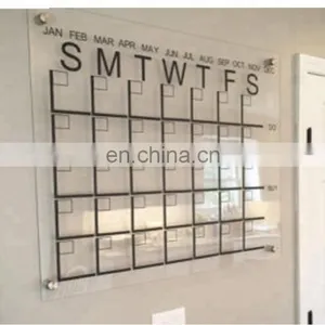 Weekly Monthly Planner Whiteboard Calendar Planner Dry Erase Board For School Home Office thumbnail-5