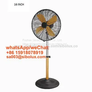 Sibolux 16 Inch Metal Vintage Stand Electric Fan/metal Standing Fan thumbnail-1