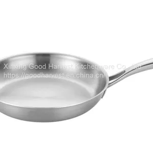 Xinxing Axa Stainless Steel Try-ply Stainless Steel Fry Pan thumbnail-1