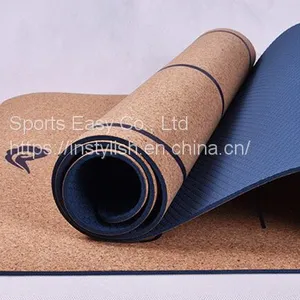 Eco-friendly Sustainable Yoga Mat Made of Organic Cork thumbnail-1