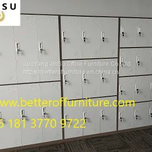 4 Door Steel Locker H1850XW900XD400mm Metal Furniture Wardrobe Storage Cabinet thumbnail-4