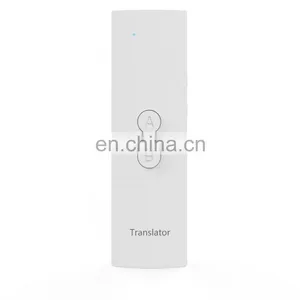 Hot Selling Smart Mini Portable Language T6 AI Translator Device BT Wireless Portable Voice Translator for International Trade thumbnail-2