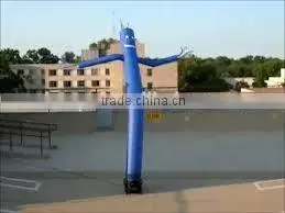 Waterproof One Leg Inflatable Air Dancer Inflatable Sky Man thumbnail-1