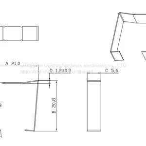 EE20 Clip,Ef20 Transformer Clamps,EE20 Core Clips,sus301 Material,surface Cleaing,Fast Delivery！ thumbnail-2