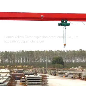MH 4t Electric Gantry Crane，Outdoor Stockyard, Gantry Crane, Electric Hoist thumbnail-1