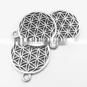 3D Zinc Alloy Metal Making Accessories Metal Hollow Diamond Shape 29 X31mm Charm Pendant Jewelry thumbnail-5