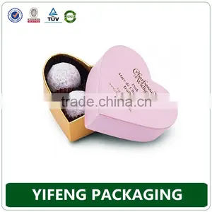 Wholesale Custom Storage Distribution Kraft Paper Gift Heart Shaped Packaging Chocolate Box thumbnail-6