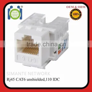 Cat6 Punch Down Keystone Jack thumbnail-1