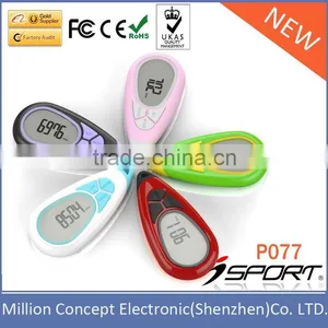 Digital Sensor Pedometer Step Counter,Calorie Counter for Promotion Pedometer thumbnail-1