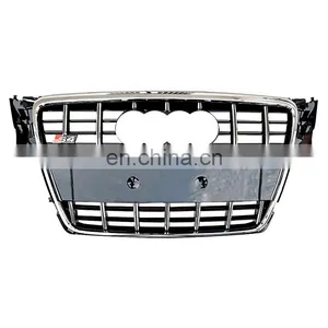 Replacement RS4 Car Front Grille for Audi A4 B8 Center Honeycomb Mesh Bumper Grill 2008 2010 2012 thumbnail-4