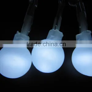 Christmas Light String Green Cable White Ball Light Wholesale Factory Wholesale in China thumbnail-2