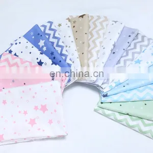 Children's Cartoon Star Printed Pure Cotton Baby Wrapped in Sleeping Bag Quilt Cover Sheet Cotton Twill Fabric thumbnail-4