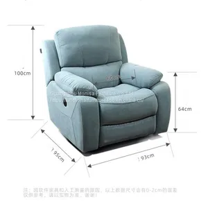 Massage Sofa Electric Function Sofa Disposable Tech Cloth Space Seat Single Function Sofa Lying, Shaking and Turning thumbnail-3