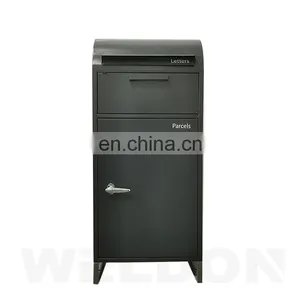 Free Standing Parcel Delivery Drop Box Mail Package Drop Box Large Mailbox For Packages thumbnail-2