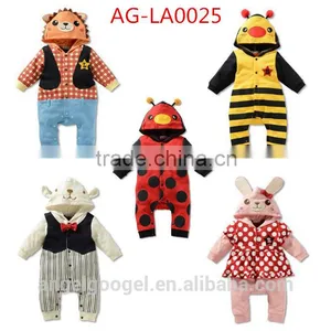 Cute Animal Clothes Baby Elephant Bee Rabbit Ladybug Rompers Baby AG-LA0025 thumbnail-1