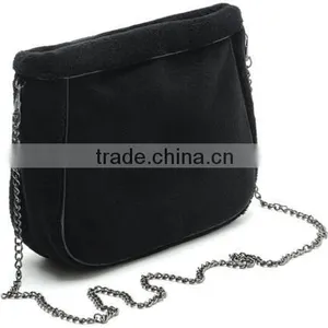High Quality OEM Fleece Cosmetic Hand Bag,black Makeup Travel Pouch,toiletry Travel Vanity Artist Bag thumbnail-2