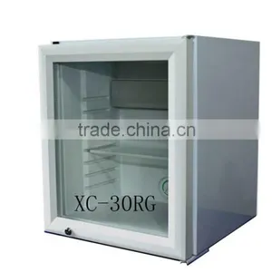 Noiseless Absorption 12V 24V 220V Glass Door Refrigerator With CB CE CCC thumbnail-2