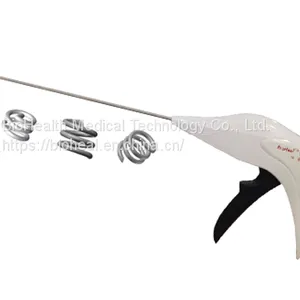 Disposable Titanium Surgical Mesh Fixation Hernia Tacker for Hernia Repair thumbnail-1