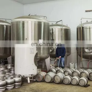 500L Concial Beer Yogurt Fermentation Tank With Cooling Jacket thumbnail-5