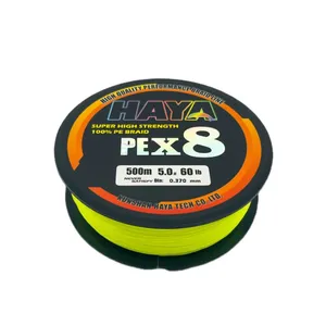 HAYA Braid Fishing Line 8 Strands Line Proprietary Weaving Tech Stronger Smoother Freshwater Saltwater Fishing Line thumbnail-4