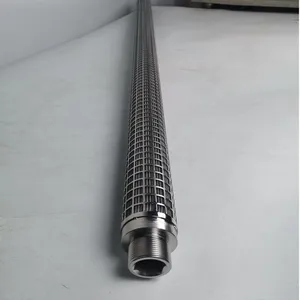 RT-089 High-temperature Filtration Melt Filtration Pleated Wire Mesh Filter Cartridges thumbnail-2