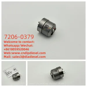 7206-0379 Original Common Rail Injector Control Valve for Delphi Solenoid New Actuator Kit Assembly thumbnail-1