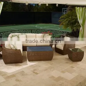 Rattan Garden Furniture Deals Outdoor Sectional Sofa Wicker Patio Furniture on Sale thumbnail-1