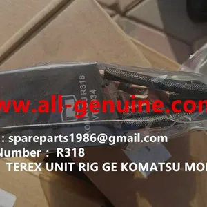 R318 CARBON BRUSH GE MT4400AC MT3600 KOMATSU 8830E 930E TEREX BELAZ 75131 MINING DUMP TRUCK HAULER thumbnail-1