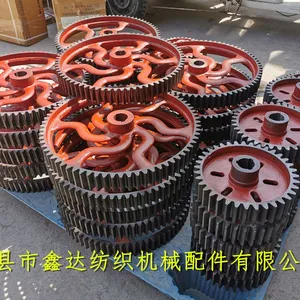 GH8 Shuttle Loom Parts 36 Tooth Crank Shaft Gear And 72 Tooth Tappet Shaft Wheel thumbnail-4