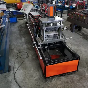 Automatic Storage Shelf Panel Manufacturing Machine Roll Forming Machine thumbnail-3